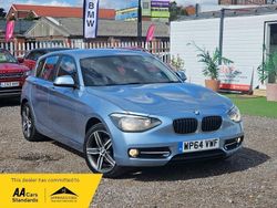 Blue Used 2014 BMW 116 Sport Line Hatchback | £5,890 (Fair price)