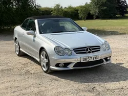 Silver Used 2007 Mercedes CLK200 Cabriolet | £3,595 (Good price)