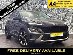 Black Used 2021 Hyundai Kona Premium SUV | £13,195 (Fair price)