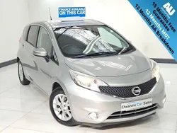 Silver Used 2014 Nissan Note Acenta Premium MPV | £3,795 (Fair price)
