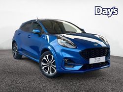 Blue Used 2020 Ford Puma ST-Line Hatchback | £14,499 (A bit pricey)