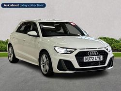 White Used 2022 Audi A1 S-Line Hatchback | £19,602 (Fair price)