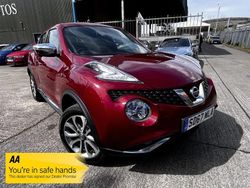 Red Used 2017 Nissan Juke Tekna SUV | £6,995 (Fair price)