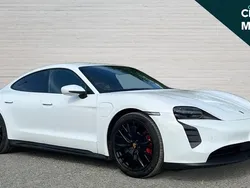 White Used 2023 Porsche Taycan Sedan | £65,791 (Super price)