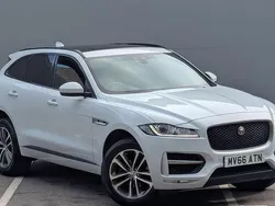 White Used 2016 Jaguar F-Pace R-Sport SUV | £12,495 (Fair price)