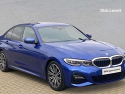 Blue Used 2021 BMW 320 M Sport Sedan | £24,444 (Fair price)