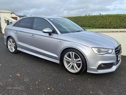 Silver Used 2015 Audi A3 S-Line Sedan | £6,950 (Fair price)