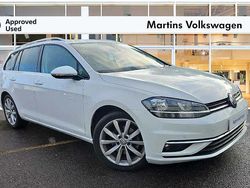 White Used 2018 VW Golf VII GT Estate | £16,995 (A bit pricey)