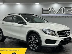 White Used 2016 Mercedes GLA220 AMG line SUV | £13,994 (Expensive)