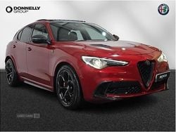 Red Used 2020 Alfa Romeo Stelvio Quadrifoglio SUV | £41,995 (Fair price)