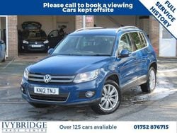 Blue Used 2012 VW Tiguan Sportline SUV | £5,995 (Fair price)