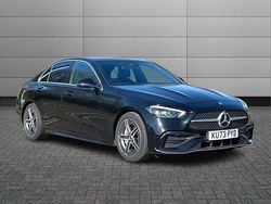 Black Used 2024 Mercedes C200 AMG line Sedan | £28,455 (Good price)