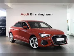 Tango red Used 2023 Audi A3 S-Line Sedan | £27,000 (Fair price)