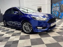 Blue Used 2017 Ford Focus ST-Line Hatchback | £6,995 (Good price)
