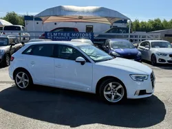 White Used 2017 Audi A3 Sportback Sport Hatchback | £10,299 (Fair price)