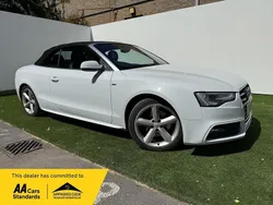 White Used 2012 Audi A5 Cabriolet S-Line Cabriolet | £4,995 (Super price)