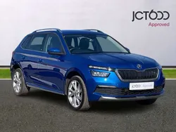 Blue Used 2022 Skoda Kamiq SE L Executive SUV | £17,664 (Fair price)