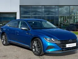 Kingfisher blue metallic Used 2024 VW Arteon Elegance Hatchback | £27,460 (Fair price)