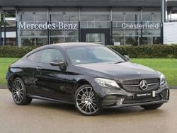 Black Used 2023 Mercedes C300 AMG line Coupe | £33,650 (Fair price)