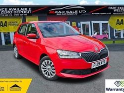 Red Used 2019 Skoda Fabia Hatchback | £7,474 (Fair price)