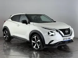 White Used 2022 Nissan Juke Tekna SUV | £15,200 (Fair price)