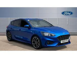 Blue Used 2019 Ford Focus ST-Line Hatchback | £11,329 (Fair price)