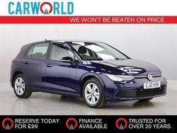 Blue Used 2021 VW Golf VIII S Hatchback | £17,988 (Expensive)