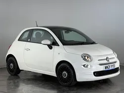 White Used 2020 Fiat 500 Launch Edition Hatchback | £7,600 (Good price)