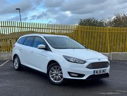 White Used 2018 Ford Focus Zetec Estate | £7,990 (Good price)