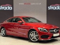 Red Used 2016 Mercedes C200 AMG line Coupe | £12,726 (A bit pricey)