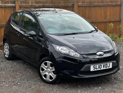 Black Used 2010 Ford Fiesta Hatchback | £2,899 (Fair price)