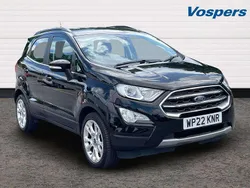 Black Used 2022 Ford Ecosport Titanium SUV | £13,500 (Fair price)