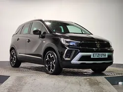 Black Used 2021 Vauxhall Crossland X Ultimate SUV | £14,653 (Fair price)