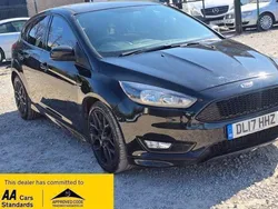 Black Used 2017 Ford Focus ST-Line Hatchback | £9,280 (Good price)