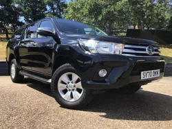 Black Used 2020 Toyota HiLux Pickup | £16,990 (Fair price)