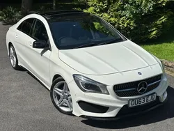 White Used 2013 Mercedes CLA220 AMG Sedan | £8,754 (Fair price)