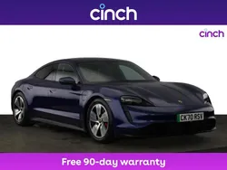 Blue Used 2020 Porsche Taycan Sedan | £46,999 (Fair price)