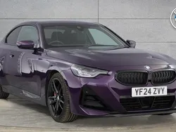 Purple Used 2024 BMW 220 M Sport Coupe | £30,959 (Good price)