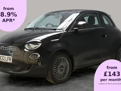Black Used 2022 Fiat 500e Icon Hatchback | £11,250 (Fair price)