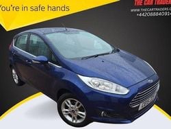 Blue Used 2015 Ford Fiesta Zetec Hatchback | £7,888 (A bit pricey)