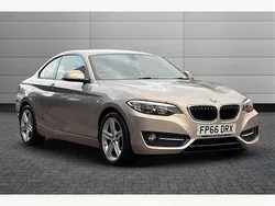Moonlight silver Used 2016 BMW 220 Sport Line Coupe | £8,590 (Good price)