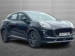Black Used 2022 Ford Puma Titanium Hatchback | £15,995 (Fair price)