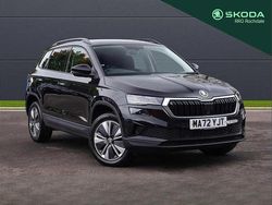 Black magic pearl effect Used 2022 Skoda Karoq SE Drive SUV | £15,700 (Fair price)