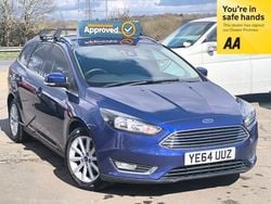 Blue Used 2014 Ford Focus Titanium Estate | £5,195 (Fair price)