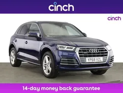 Blue Used 2018 Audi Q5 S-Line SUV | £17,749 (Good price)
