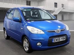 Blue Used 2010 Hyundai i10 Edition Hatchback | £1,990 (Good price)
