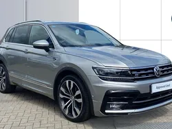 Silver Used 2019 VW Tiguan R-line SUV | £22,775 (A bit pricey)