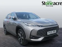Silver New 2025 MG HS Trophy SUV | £26,995 (Fair price)