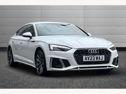 White Used 2023 Audi A5 Sportback S-Line Hatchback | £28,895 (Fair price)