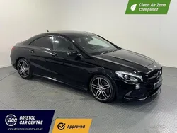 Black Used 2017 Mercedes CLA220 AMG line Sedan | £12,440 (Fair price)